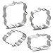 Hibery Dinosaur Cookie Cutter Set, s, Silver