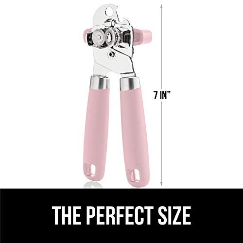 Gorilla Grip Manual Handheld Strong Can Opener, Sharp Cutting Wheel for