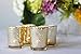 Just Artifacts Mercury Glass Votive Candle Holder 2.75