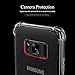 Galaxy S8 Plus Case Clear [1.5mm thick], Casesay [Drop Cushion] [Crystal Clear] Soft PC TPU Bumper Slim Protective Case Cover with Raised Bezels for Samsung Galaxy S8 Plus 2017 (clear)