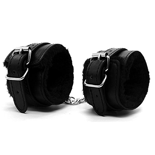 Adjustable Wrist Handcuffs Pu Leather Bracelet Cuffs