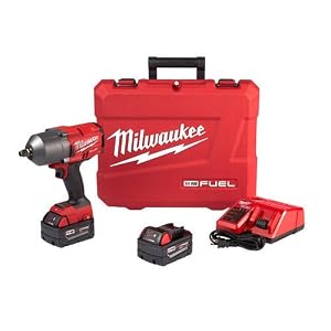 Image of Milwaukee Fuel High Torque 1/2 Impact Wrench w/ Friction Ring Kit