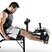Marcy 2-Pc Olympic Weight Bench with bar Catches, Leg Developer & Preacher Curl Pad MWB-60205