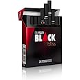 Djarum Black Bliss Ruby Tobacco & Nicotine Free Clove Filtered Cigarettes - 1 Box of 20 incl. Frugal Smoker Sticker