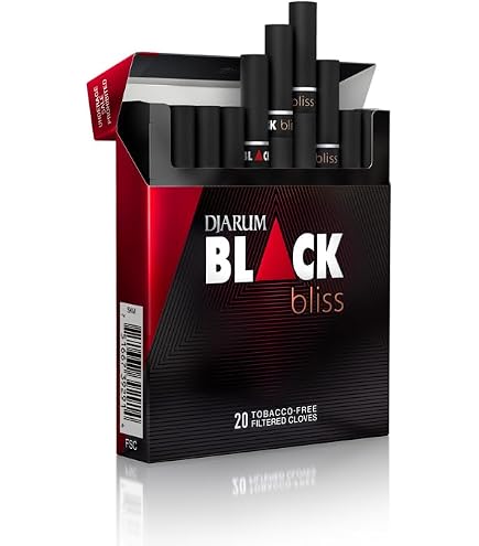 Amazon.com: Djarum Black Bliss - Emerald Clove Filtered Cigarettes
