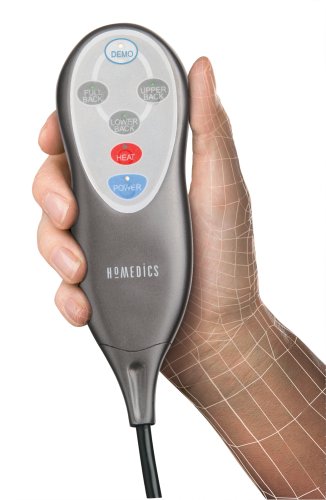Homedics SBM-200H Therapist Select Shiatsu Massaging Cushion with Heat