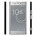 SLEO Sony Xperia XZ Premium Case - Rubberized Hard PC Back Case Cover for Sony Xperia XZ Premium Phone - Black