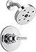 Delta Faucet Trinsic 14 Series Single-Function Shower Trim Kit with Single-Spray H2Okinetic Shower Head, Chrome T14259 (Valve Not Included)
