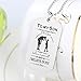 I Believe in You I Love You Son Dog Tag Necklace Gift for Son from Mom Dad (Father to Son)