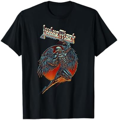 Amazon.com: Judas Priest Invincible Shield Red T-Shirt : Clothing