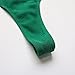 RUUHEE Women Brazilian Top Thong Bottom Sexy Padded Push up Two Piece Bikini Swimsuit (L(US Size 6-8), Green)