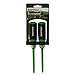Sheffield 58952 2 Piece Insulated Screwdriver Set, Electrician Tools, Slotted Flathead and Phillips Insulated Screwdrivers, 8 Inch Length Drivers, Safe up to 1,000 Volts