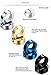 Jstyle Stainless Steel Mens Womens Clip On Earrings Hoop Huggie Non-Piercing Hypoallergenic 4 Pairs a Set