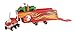 Hot Wheels Snap Rides Truck and Trailer Red