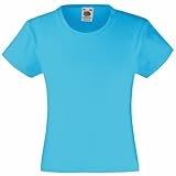 Fruit Of The Loom Girls Childrens Valueweight Short Sleeve T-Shirt