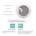 MOKOQI Rechargeable Light Bulb Lamp Set - Portable, Dimmable, Wireless LED Light Bulbs for Home, Camping, Emergency Use - Pack of 2