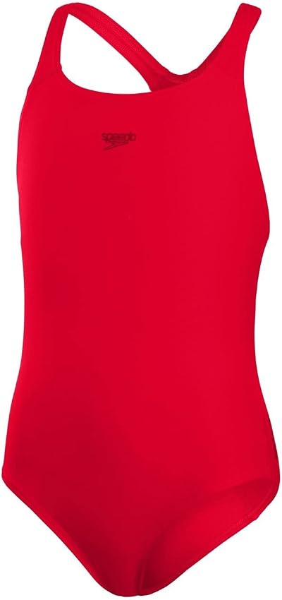 Speedo Girls Eco Endurance+ Medalist Swimsuit Chlorine Resistant 50% Recycled