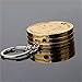 1 PCS Golden Silver RMB Dollar Euro Coin Shape Design Butane Lighter Men Gift No Gas radom