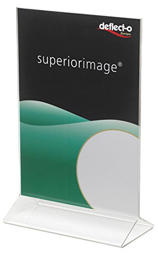 Deflecto A4 Portrait Superior Image Stand Up Sign Holder