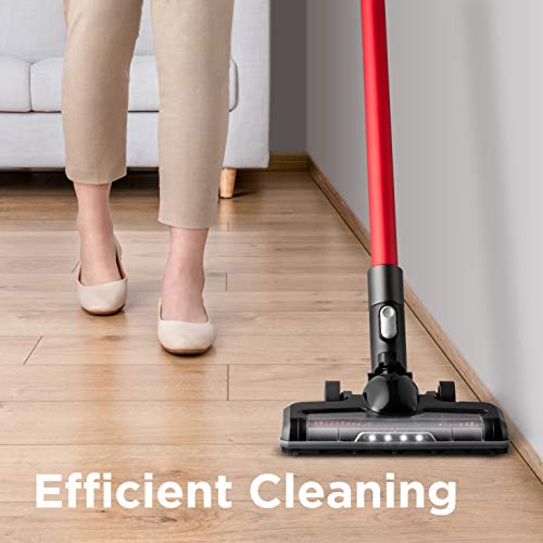 EUREKA Cordless Vacuum Cleaner, Hight Efficiency for All Carpet and Hardwood Floor LED Headlights, Convenient Stick and… - Image 3