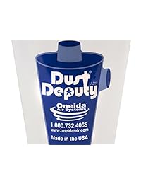 Separador ciclónico antiestática Dust Deputy DIY