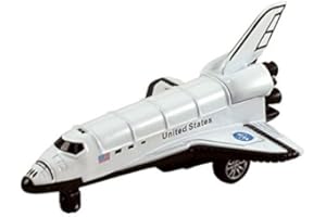 KINSFUN KiNFUN NASA Space Shuttle, 5 inch, Die Cast Metal Pullback Action Toy Model