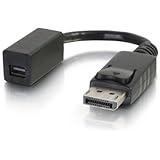 C2G / Cables To Go 18412 DisplayPort Male To Mini DisplayPort Female Adapter