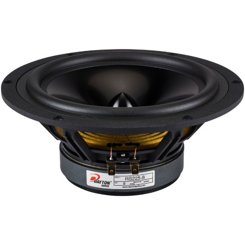 ★日本の職人技★Dayton Audio RS225-8 22.5cm ウーファー 8Ω DASPWF-101