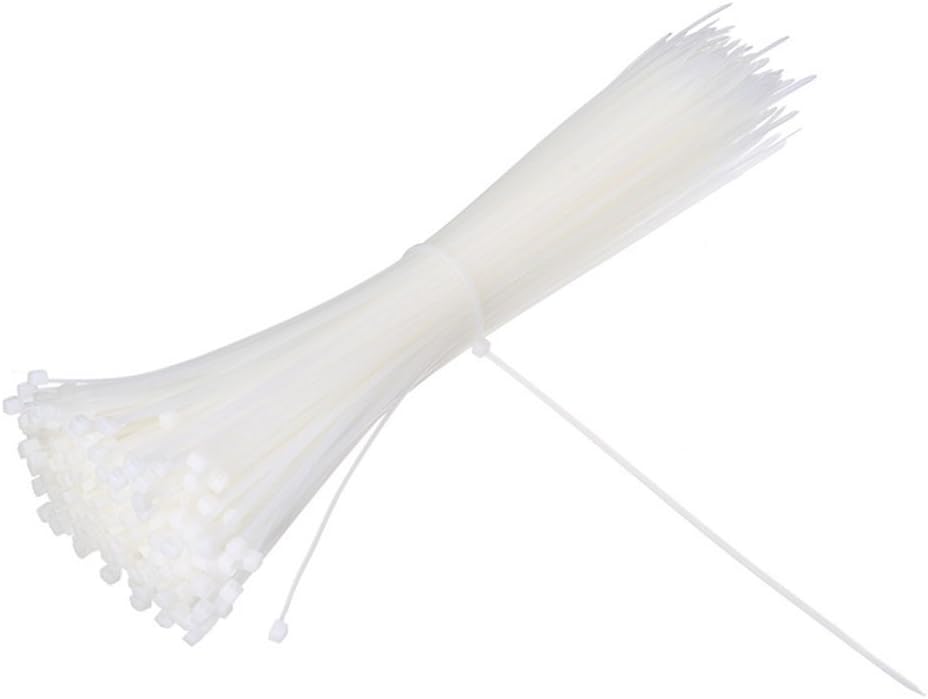 Amazon Myoffice タグファスナー プラスチック スナップロックピンセキュリティループ 150mm 500本セット