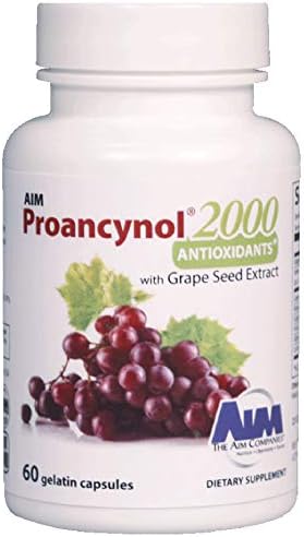 The AIM Companies Proancynol 2000 60 Capsules
