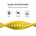 ANCOOL Compatible Gear Sport Band Replacement 20mm Silicone Watch Band Compatible Gear Sport/Galaxy Watch (42mm)/Ticwatch E/Ticwatch 2/Vivoactive 3 Watch - Small Yellow
