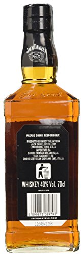 Jack Daniel's Old No. 7 - Tennessee Whiskey - Karamell, Vanille und Noten von Eichenholz - 0.7L/ 40% Vol. Bourbon Whisky – Bild 3
