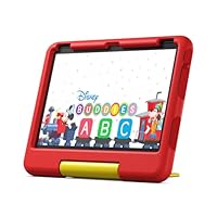 Amazon Fire HD 10 Kids tablet- 2023, ages 3-7 | Bright 10.1” HD screen with ad-free content and parental controls included, 13-hr battery, 32 GB, Disney Mickey Mouse