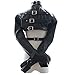 Freebily Women PU Leather straitjacket Strict Kinky Fancy Straight Jacket Fancy Costume Black One Size