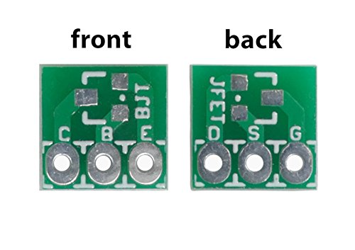 100 pcs 3p Socket for Transistor, pitch 0.1 inch 2.54 mm