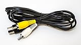 Old Skool Sega Genesis 1 Standard AV Cable RCA Connection Cord - 6 feet