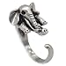 New Fashion Boho Chic Vintage Silver Brass Knuckle Adjustable Finger Elephant Animal Wrap Ring for Women jewelry stores primary
