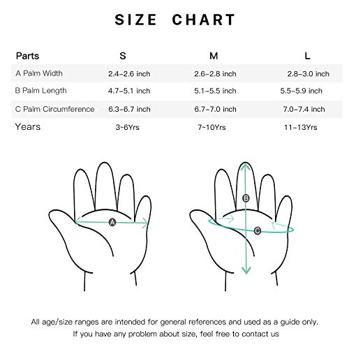 image for FREETOO Kids's Ski Gloves Mittens High Breathable TPU Waterproof Membr