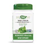 Nature's Way Melissa Lemon Balm Capsules, 100-Count