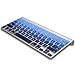 Kuzy - Blue Ombre Colors Keyboard Cover Silicone Skin for MacBook Pro 13