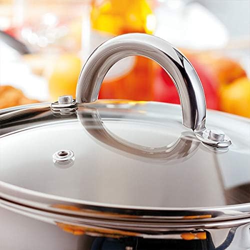 Judge 24cm Saute Pan, Stainless Steel, Silver, 20 x 30 x 25 cm - Image 4