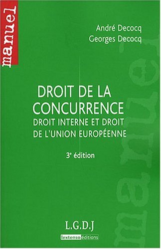 Droit de la concurrence
