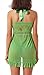 Plus Size Lingerie Babydoll Set for Women(XL,Apple Green)