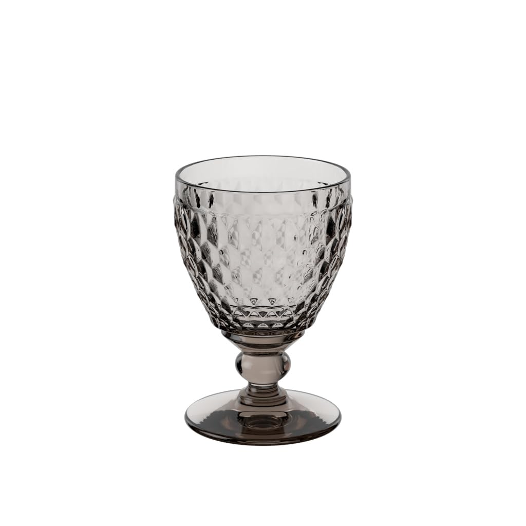 Villeroy & Boch Boston Coloured White Wine Glass Smoke, 230 ml, Crystal Glass, Grey