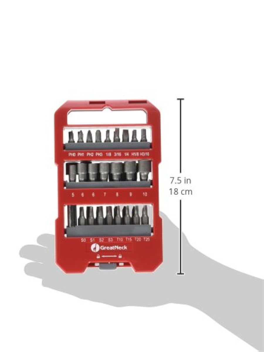 Bit Holder Socket Organizer AFrame 50 Pc Tool Case