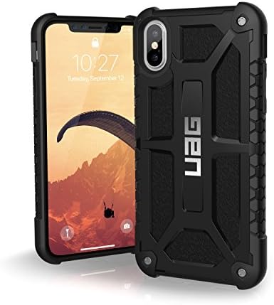 UAG iPhone XS/X Monarch Feather-Light Rugged [BLACK] Military Drop