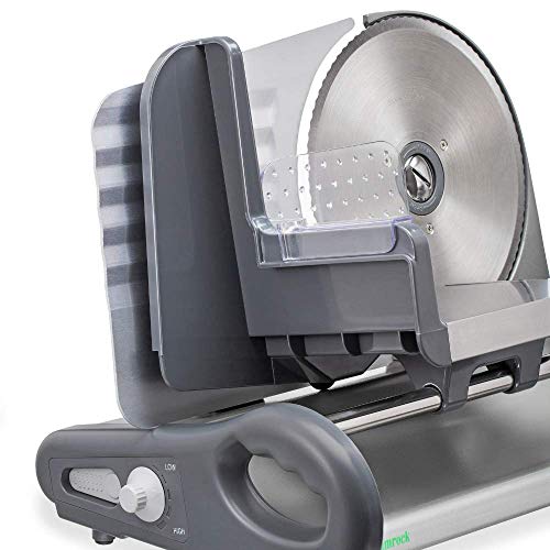 Shamrock Stainless Steel Food Slicer with Speed Control, X-Large