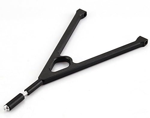 Yiguo SCX10 Aluminum Rear Suspension Link Rod Y-link for 1/10 Scale Axial 4WD Upgrade Parts Black