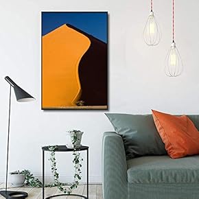 Framed Canvas Home Artwork Decoration Desert Canvas Wall Art for Living Room, Bedroom - 16x24 inches