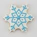Christmas Snowflake Cookie Cutters 2-Pc Set Made in USA by Ann Clark, 2.5